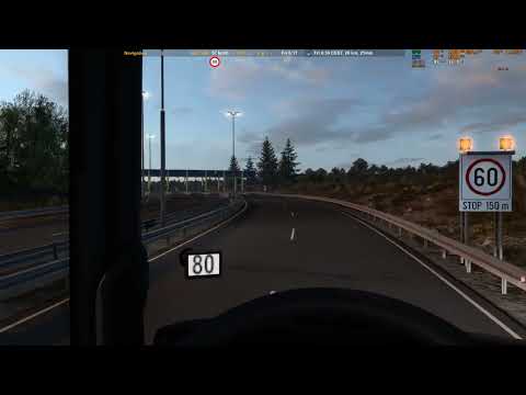 ETS2 1.48 At West Balkan. Quality image & Realistic mods.  Tobii Eye Tracker 5 & Scania S