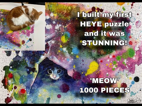 Doing my first HEYE puzzle - one of the most BEAUTIFUL I have ever built!