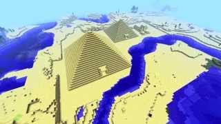 Minecraft Timelapse: Ancient Egypt (Pyramids)