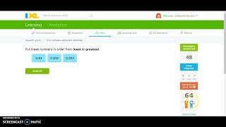 IXL Student Spreadsheet Tracking