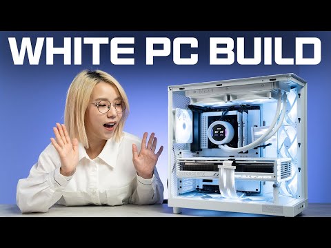 순 백색 PC 빌드 (NZXT H6 FLOW, 13900K, ASUS ROG RTX 4080)
