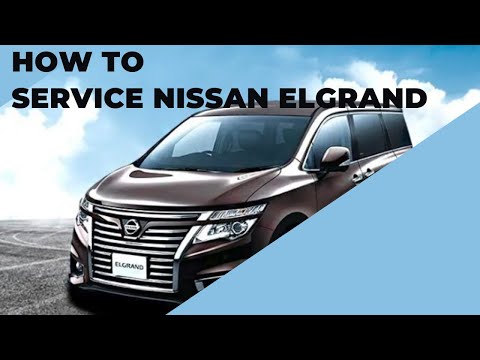 So wechseln Sie Ölfilter und Zündkerzen beim Nissan Elgrand E51