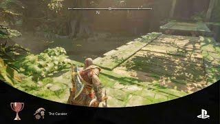 The Curator Trophy God of War Ragnarök (PS5) Clip