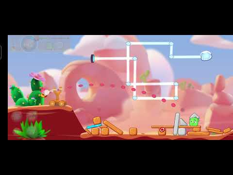 @AngryBirds Angrybird  Rocky Canyons cross  level 1543 #356 #gameplay #nocopyright