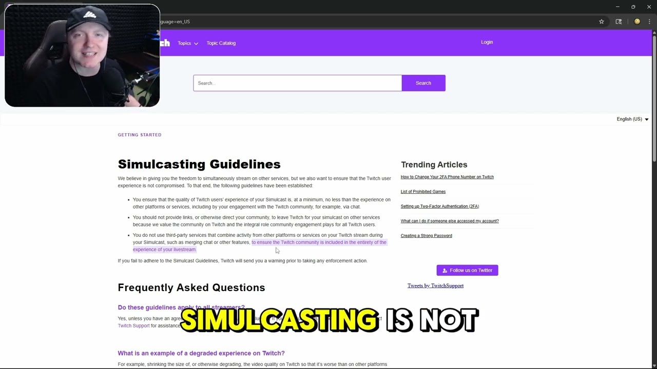 Twitch Has Bad MULTISTREAMING RULES