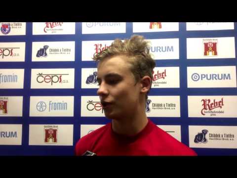 Ohlasy po zápasu mladšího dorostu Havlíčkův Brod - Tábor B (7:1) Patrik Brdičko