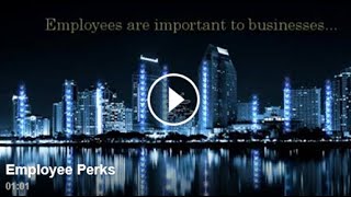 preview picture of video 'Employee Perks'