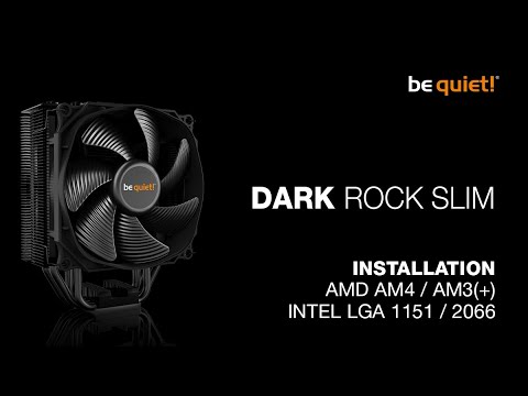 BE QUIET Dark Rock Slim aušintuvas video