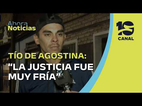 El tío de Agostina pidió justicia por la muerte de la niña de catorce años