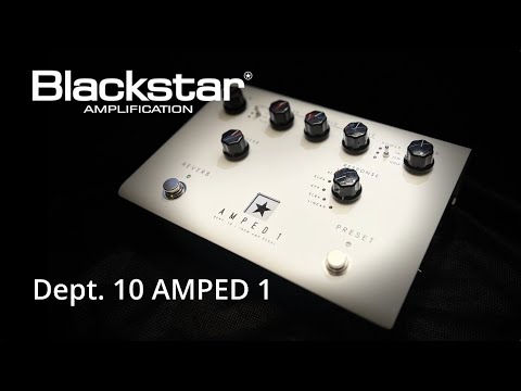 Blackstar Dept  10 AMPED 1 100 watt Guitar Amplifier Pedal
