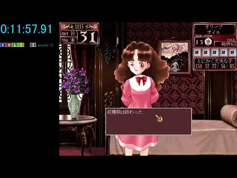 Princess Maker 2 Refine speedrun  Court Jester Ending -28:22.56