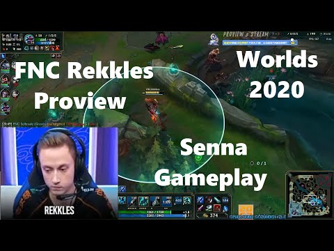 Worlds 2020 Proview FNC Rekkles Senna Gameplay POV FNC vs TSM Groups 7