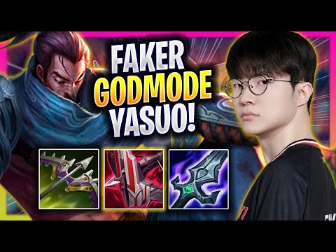 FAKER LITERALLY GOD MODE WITH YASUO! - T1 Faker Plays Yasuo MID vs Sylas! | Season 2025