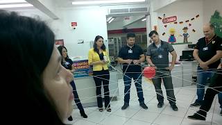 Dinâmica Teia no Trabalho