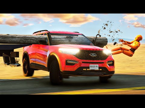 Dangerous Driving and Car Crashes #09 [BeamNG.Drive]