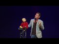 Paul Zerdin America's Got Talent Winner Ventriloquist Puppet Character Baby has a question