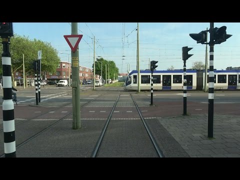 Willem de Zwijgerlaan - Station Hollands Spoor - Strandweg | HTM R-NET tramlijn 11 | 4K