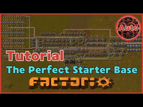 Factorio Starter Base Tutorial: Red, Green, Military & Blue Science + Bots in One Video!