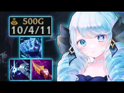 TANK Gwen with Frostfire Gauntlet - E Max Gwen Top Kinda Like a Yi with Magic Scissors vs Sett