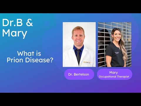 Prion Disease. Today we are speaking about a rare type of dementia called Prion Disease