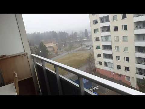 härligt marsväder.