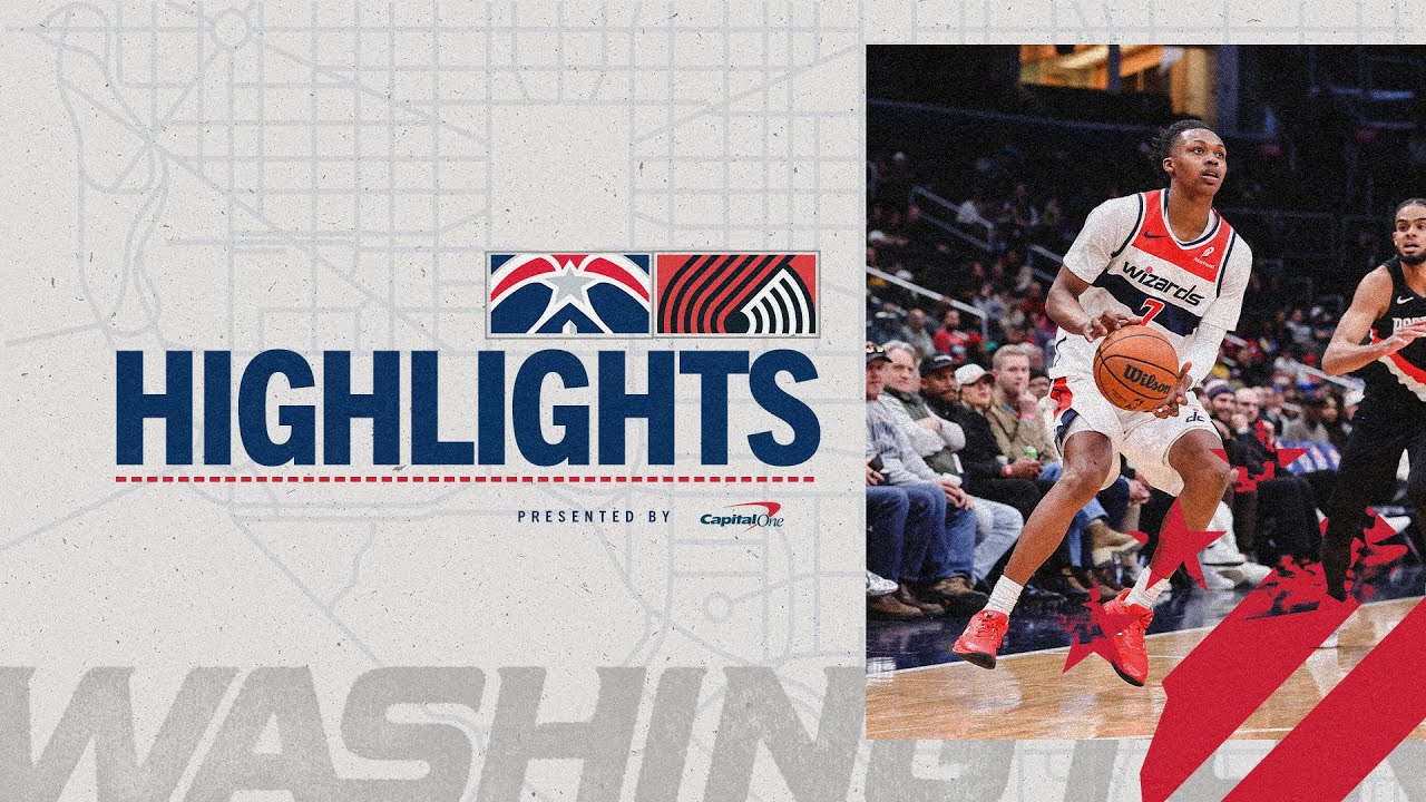 Highlights: Washington Wizards vs. Portland Trail Blazers | 01.27.26