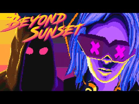 Beyond Sunset - Vaporwave FPS In A Dystopian Cyberpunk Wasteland & Cyber Samurais