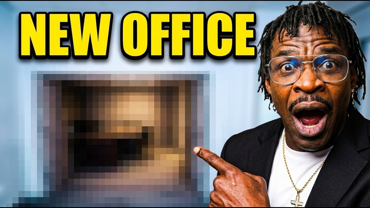 Michael Irvin Shows His *NEW OFFICE*