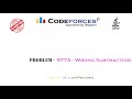 Codeforces Problem 977 Wrong Subtraction Solved By Java In Bangla