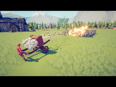 BOMB HWACHA vs ARMIES | TABS 0.13