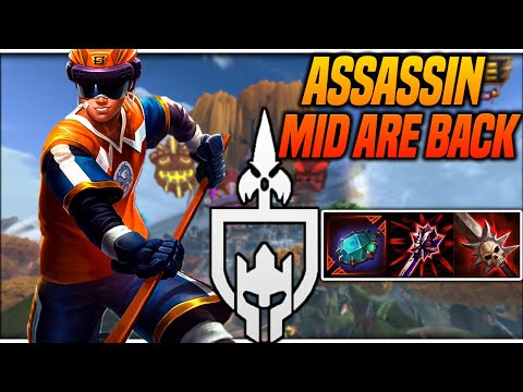 THE MOST ANNOYING ASSASSIN MID LANE