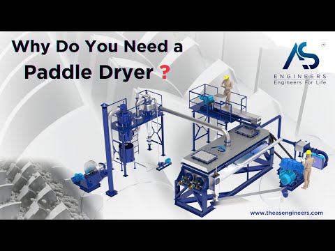 Paddle Dryer in Environment Industry