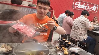 #SHABUSHI BUFFET EXPERIECE (599+) | 1hr 30mins -  Eat All You Can #Beef #Pork #Sushi #SeaFood etc.