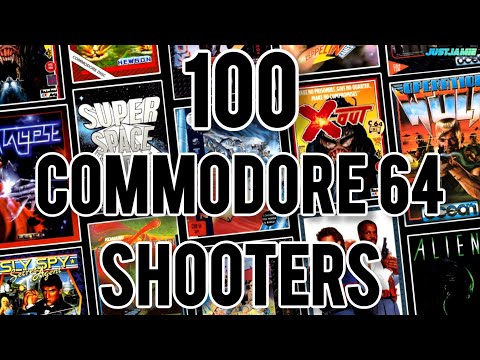 Top 100 C64 Shoot 'Em Ups EVER Created! Time Stamps Inc! #c64 #commodore64 #c64games