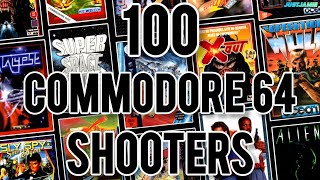 Top 100 C64 Shoot 'Em Ups EVER Created! Time Stamps Inc! #c64 #commodore64 #c64games