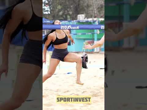 Beautiful Women’s Beach Volleyball – Grace, Power, and Precision  #sportinvest #beachvolleyball