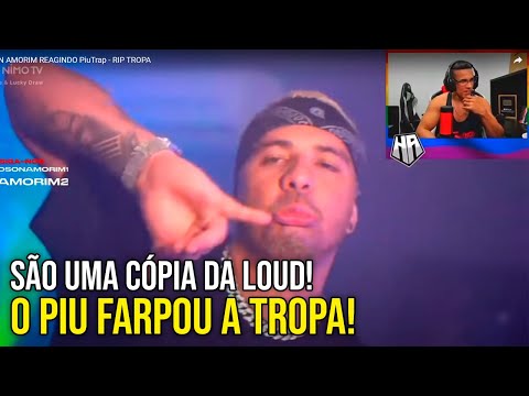 HUDSON AMORIM REAGINDO PiuTrap - RIP TROPA