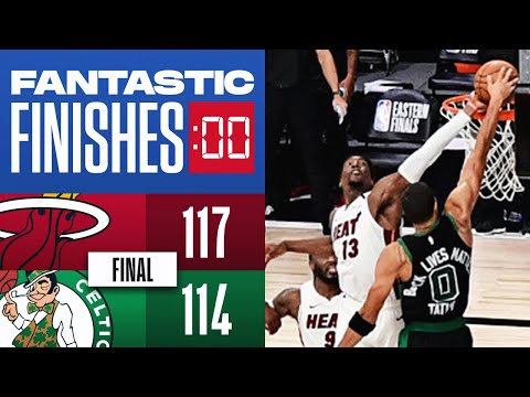 Relive Final 3:10 Heat vs Celtics 2020 Eastern Conference Finals 🔥🚨