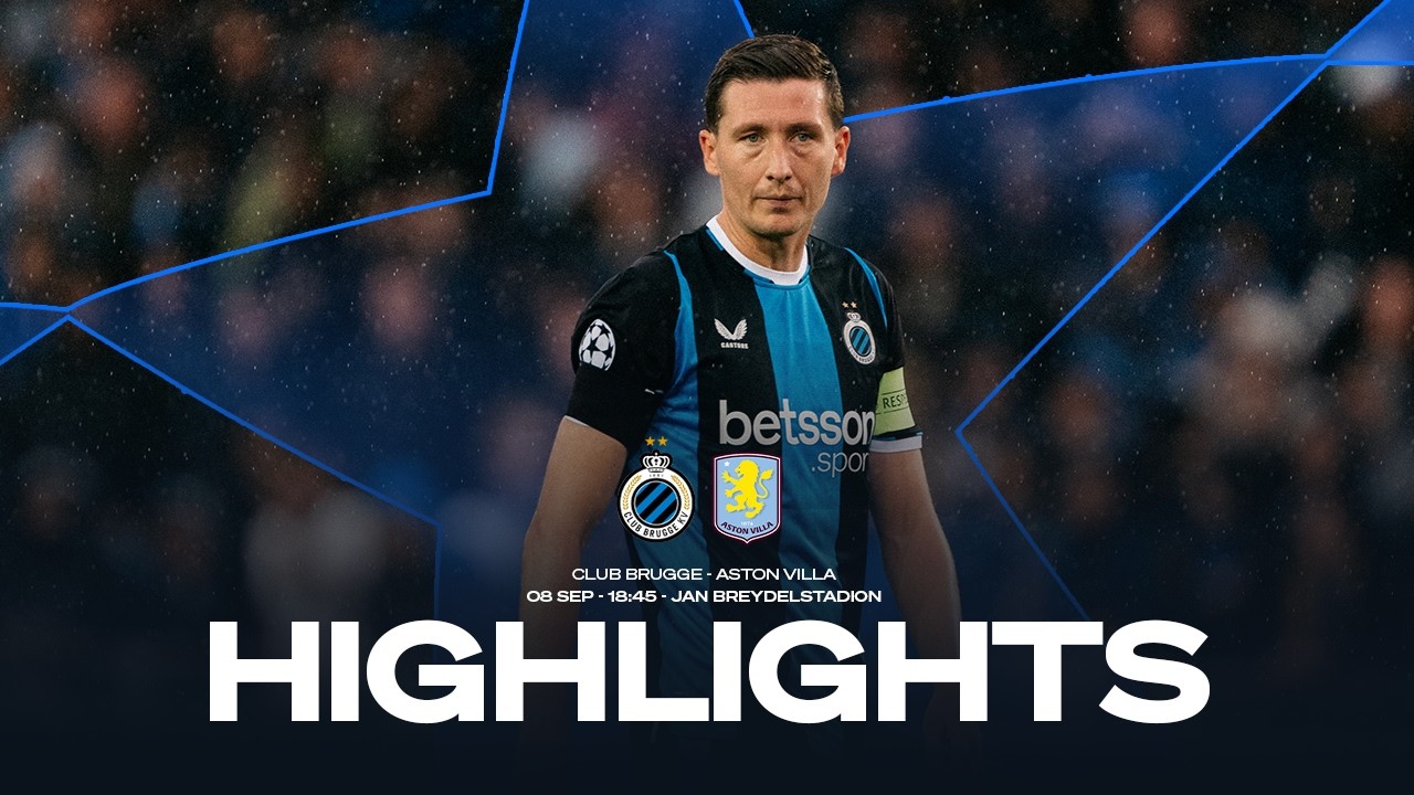 Club Brugge KV 2 - 3 Aston Villa FC highlights