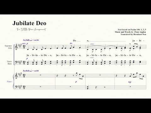 Jubilate Deo | Peter Anglea