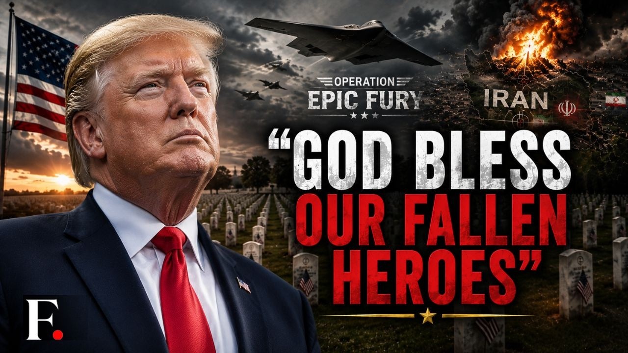 Trump Pays Tribute to 13 Soldiers Killed in Operation Epic Fury | US Iran War | Firstpost