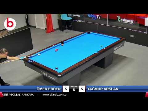 ÖMER ERDEN & YAĞMUR ARSLAN Bilardo Maçı - 