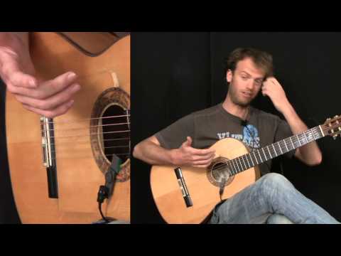 Técnica de guitarra flamenca: rasgueo: Ejercicios básicos