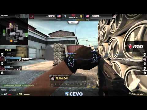 Conquest vs EnemyGG Game 1 (CEVO-P CS:GO Season 8) - Vansilli & Dust