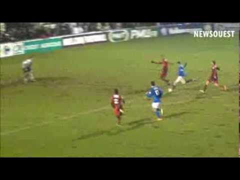 Le but de la qualification de l'US Concarneau en 8ème de finale