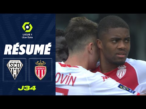 ANGERS SCO - AS MONACO (1 - 2) - Résumé - (SCO - ASM) / 2022-2023
