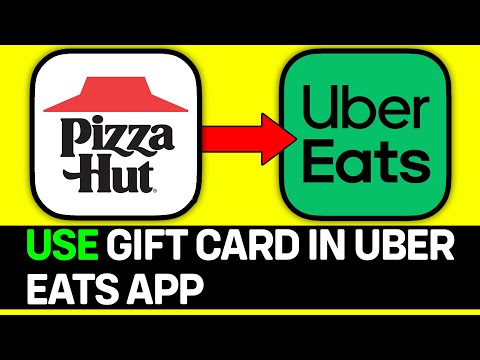 How To Use Pizza Hut Gift Card On Uber Eats App
