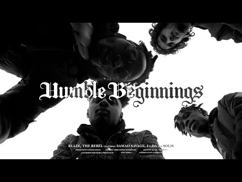 CORNERSTONEZ - HUMBLE BEGINNINGS (feat Blaze, the Rebel, Solis, Samad Savage & J.1.DA) [Music Video]