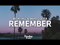 Becky Hill David Guetta Remember Lyrics