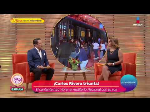 ¡Carlos Rivera canta con la autora de "Despacito"! | Sale el Sol